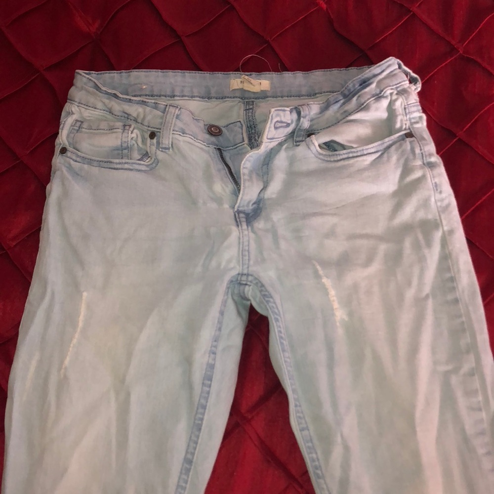 F21 Denim Boyfriend Jeans